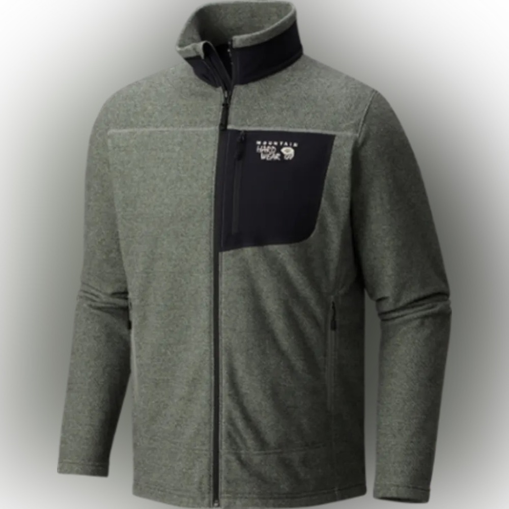 Men’s Mountain Hardwear Toasty Twill Fleece Jacket size L